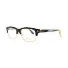Tom Ford Unisex Rectangular 52MM Eyeglasses Frames Black Gold FT4295-020 New. Price: $139.99.