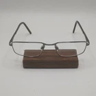Lacoste Eyeglasses LA12032 Gr Gunmetal/silver Rectangular Frame 51 18 135 Pre-owned. Price: $21.95.