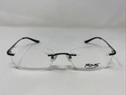Rims Eyewear R3 1009 Black/gunmetal 50-17-135 Rimless Eyeglasses Frame S732 New. Price: $55.00.