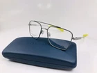 New Cole Haan CH4033 014 Grey & Yellow 50MM Eyeglasses W/ Ti-flex Temples Case. Price: $69.95.