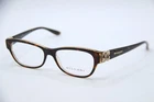New Bvlgari 4124-B 5379 Havana Gold Crystals Authentic Frame Eyeglasses 54-16. Price: $188.16.