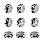 Kissitty 100-PIECE Tibetan Antique 6MM Diameter, Silver#rondelle New. Price: $12.99.