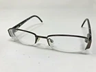Kenneth Cole KC0164 048 Eyeglasses Frame 50-18-130 Half Rim Brown Polish R609 Pre-owned. Price: $27.00.