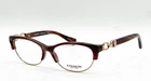 Coach Hc 5063 5271 Burgundy Horn Gold Cat Eyeglass Frames 51-16-135 New. Price: $77.40.