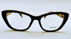 Prada Vpr 19W 1AB-1O1 Women's Cat Eyeglasses Frames 53-17-140 Vg New!!!. Price: $189.00.