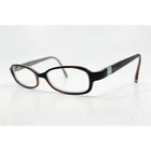 Coach Marlie 533 Brown Eyeglasses Frames Women 48-16-130 Signature Pattern Logo Pre-owned. Price: $31.99.