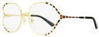Gucci Oval Eyeglasses GG0596OA 003 Gold/black 58MM New. Price: $199.00.