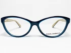 New Dolce & Gabbana DG3232 2958 Womens Petroleum/gold Eyeglasses Frames 55/15. Price: $169.99.