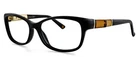 Gucci GG3673 4UA 53MM Black Bamboo Eyeglasses Frames Only Italy Pre-owned. Price: $175.48.