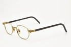Vintage Avant-garde Eyeglasses Yohji Yamamoto 52-4204 Gold Steampunk Eyewear 90S Usato. Price: $175.81.