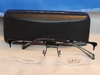 New Men's Cruz Eyeglass Frame 680 Black Titanium Semi-rimless 55-17-145. Price: $69.95.