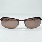 Maui Jim Sunglasses Frames Only H-805-10 25 Brown Tortoise Half Rim 64-15 130 Pre-owned. Price: $54.49.