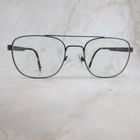 Tlg Eyeglasses Frame NU035 C01 Unisex Gunmetal Gray Full Rim Square 56-20-140 Pre-owned. Price: $40.49.