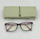 Ted Baker TWUF003 Gry 56-15-145 B:40 Eyeglasses Womens Frames W/ Case Pre-owned. Price: $62.99.