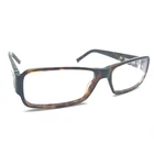 Gucci Brown Tortoise Rectangle Eyeglasses Frames Italy Designer Unisex Luxury Pre-owned. Price: $69.99.