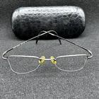 Giorgio Armani 1048 Half-rim Eyeglasses Frame Gold Flex 48-19-135 Italy Used Pre-owned. Price: $44.00.