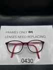 Calvin Klein Eyeglasses, Frames Only, CK5878 603 49-18-140MM Brick Red Pre-owned. Price: $29.99.