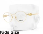 Versace Kids Eyeglasses Vk 1002 Shiny Gold 48MM W/case Size New. Price: $89.50.
