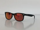Ray Ban Kid's Sunglasses Rj 9052S 100S/6Q Junior Black Red 47-15-125 Pre-owned. Price: $37.49.