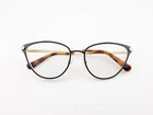 Michael Kors Eyeglasses, Frames Only, Mk 3049 Cairo 1334, 52-17-140, Black/gold Pre-owned. Price: $49.99.