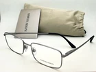 New Giorgio Armani Eyeglasses 5108 3003 59-19 Matte Silver Gunmetal Xl Frames. Price: $339.99.