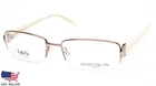 New Marcolin MA7311 Kim 045 Brown Eyeglasses Metal Frame 55-18-140 B31MM. Price: $64.98.