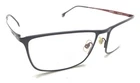 Carrera 8857 003 Black Square Metal Eyeglasses Frames 57-17 145 Designer Unisex Pre-owned. Price: $69.99.