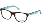 Guess 056 Tortoise Aqua Tone Plastic Eyeglasses Frame 52-17-135 New. Price: $99.60.