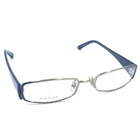 Gucci New GG2825 Lby Gold Black Rectangular Eyeglasses Frames Italy 53-18 140. Price: $159.99.