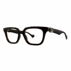 Gucci GG1536O Havana Brown Eyeglasses Frames 51MM 17MM 140MM - 002 New. Price: $90.00.