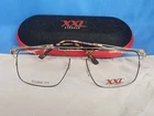 New Men's Xxl Eyeglass Frame Dynamo Gold Metal 60-18-155. Price: $69.95.