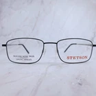 Stetson 329 Eyeglasses Mens Rectangular Gunmetal Black Frames Zyloware 54-18-145 New. Price: $67.49.