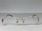 Versace Eyeglasses 1080-B 1056 Rimless Rose Gold Crystal 52 16 130 Frames Pre-owned. Price: $44.87.