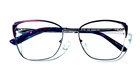 Ann Taylor AT109 CO2 Red Silver Authentic Full Rim Eyeglasses Frames 53-17-135 New. Price: $65.00.