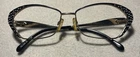 Diva 5414 845 Black Gold New Authentic Italy Full Rim Eyeglasses Frame 54-14-130 Pre-owned. Price: $48.00.