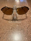 Persol 2157-S 57/18/135 618/47 Bronze Eyeglasses Frames Only Pre-owned. Price: $42.00.