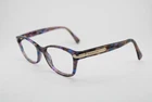 New Coach Hc 6065 5288 Purple Blue Gold Authentic Eyeglasses 51-17. Price: $69.42.