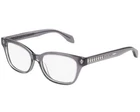 Authentic Alexander Mcqueen AM0026O 003 Gray Silver Accents Demo Lens Eyeglasses New. Price: $125.00.