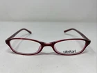 Detari 517 COL.1 49-13-130 Red Wine/pink Plastic Full Rim Eyeglasses Frame W217 New. Price: $37.50.