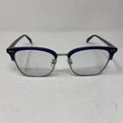 Maui Jim Mjo 2230-03 Blue Silver 52-18-145 Eyeglasses Frame 375E Pre-owned. Price: $63.75.
