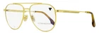 Victoria Beckham Aviator Eyeglasses VB2133 714 Gold 55MM New. Price: $79.00.