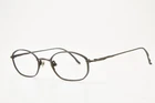 Pure Titanium Steampunk Glasses Kisura KS-127 Oval Lightweight Frame 90S Usato. Price: $61.65.