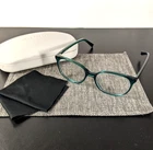 Warby Parker Laurel 728 Transluscent Blue Green Eyeglasses Frames (52-17-140 W3) Pre-owned. Price: $24.75.
