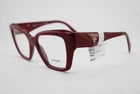 New Prada Vpr 09Z 15D-1O1 Black Red Marble Authentic Eyeglasses 51-17. Price: $288.15.