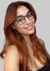 Liu Jo 427 Satin Blue 48MM Round Women's Eyeglasses Frame New. Price: $99.99.