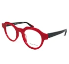 Alain Mikli Eyeglasses Frames A03156 004 Red Black Sparkly Marble 47-22-145 New. Price: $229.99.