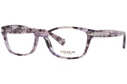 Coach HC6065 5548 Eyeglasses Frame Women's Purple Tortoise Full Rim 51MM New. Price: $109.95.
