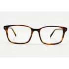 Warby Parker Brady Eyeglasses Mens Brown Tortoise Square Frames 53-17-145 Pre-owned. Price: $31.99.