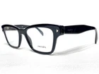 Womens Prada Eyeglasses Frames VPR10S 1AB-1O1 Black Cats Statement 51/17 New. Price: $195.70.