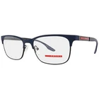 New Prada Linea Rossa Ps 52NV 07P1O1 Eyeglasses 55MM 100% Authentic. Price: $191.23.